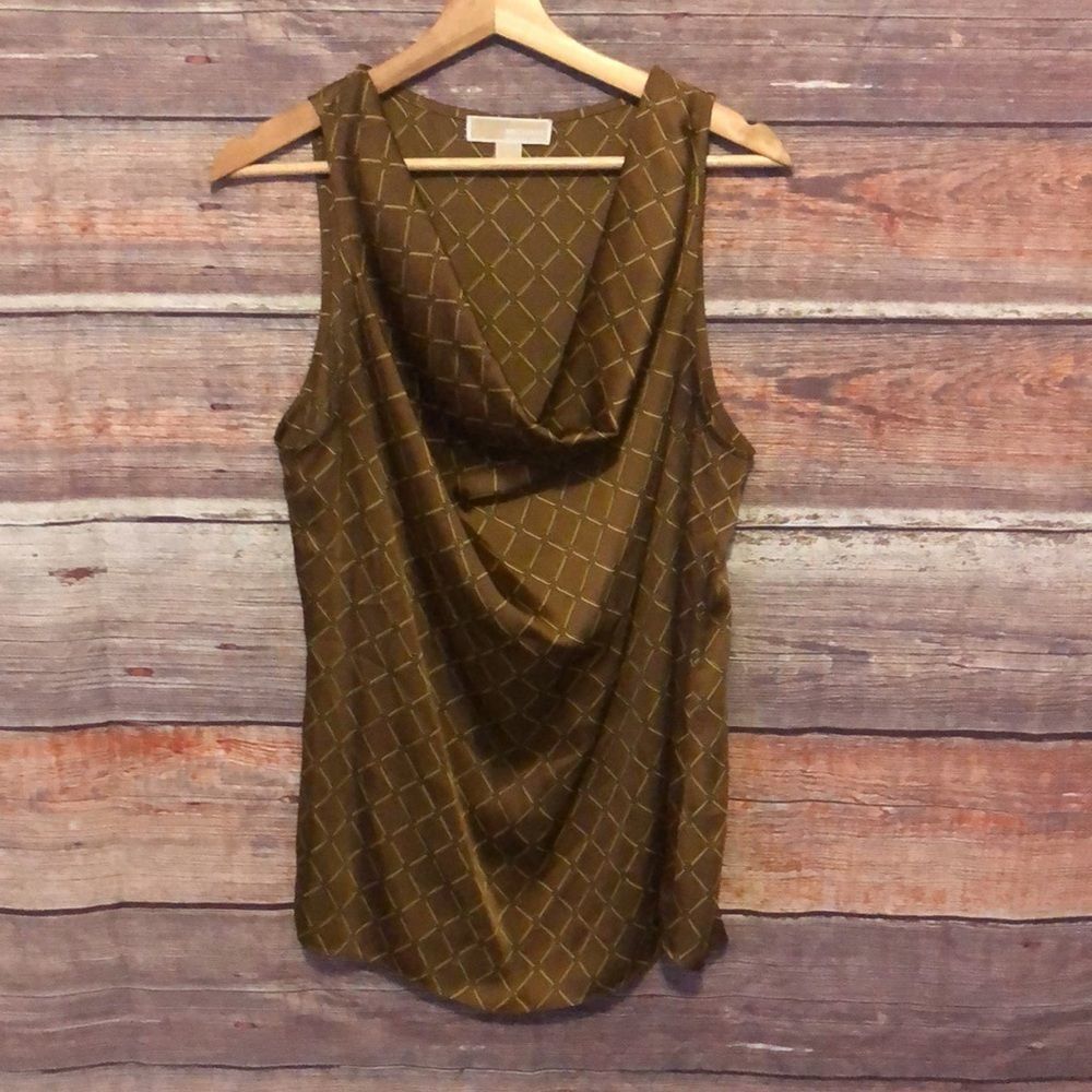 MICHAEL KORS WOMEN’S SLEEVELESS TOP LARGE